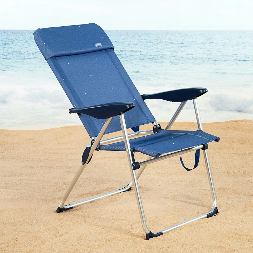 image 1 of Beach Chair Aktive 48 x 110 x 65 cm (2 Units) N/A