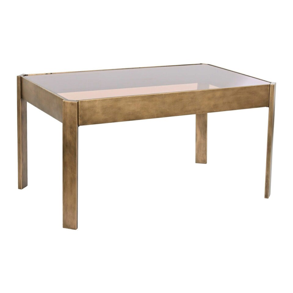 image 1 of Centre Table DKD Home Decor 102 x 62 x 53 cm Crystal Metal Aluminium N/A