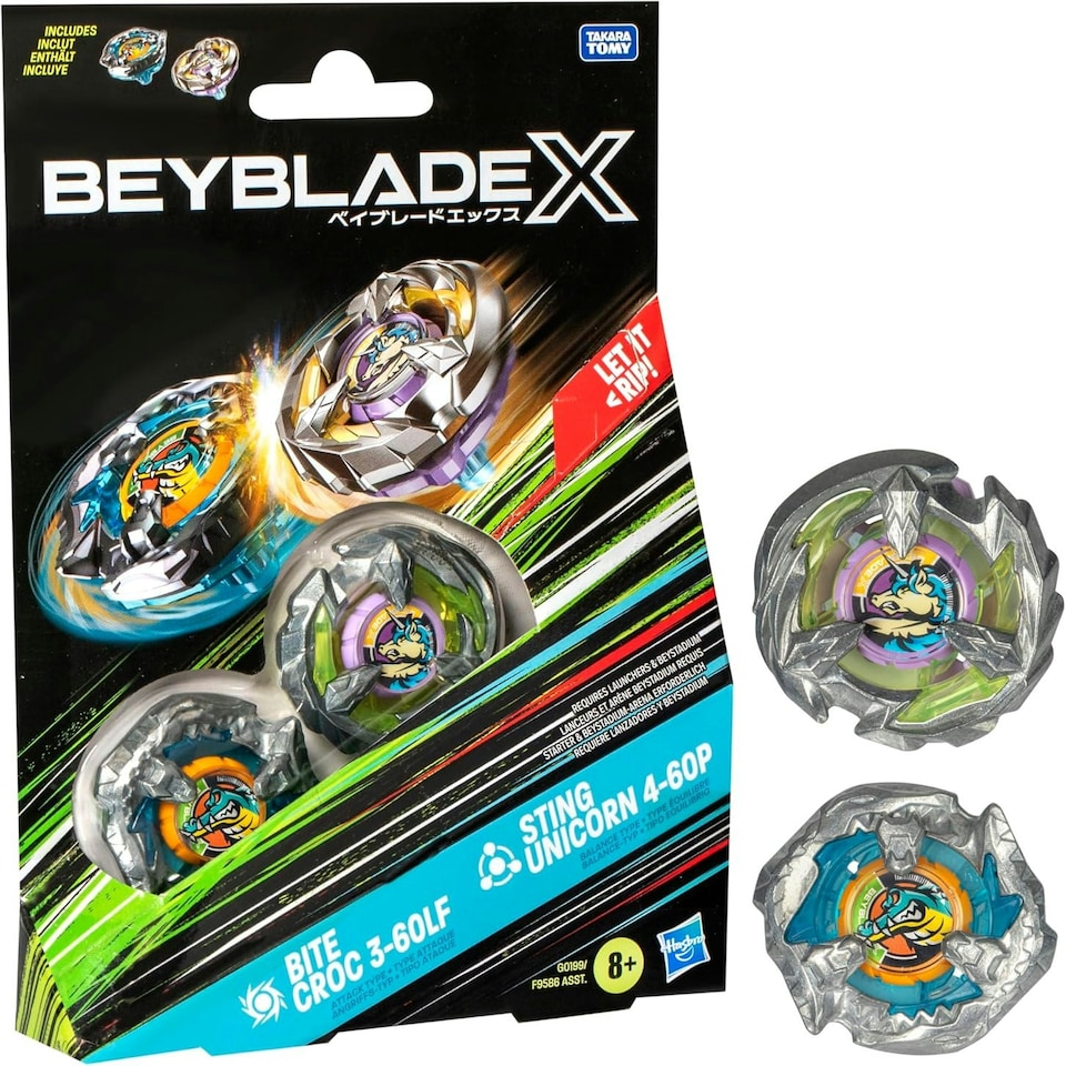 image 1 of Beyblade X - Bite Croc Sting Uni