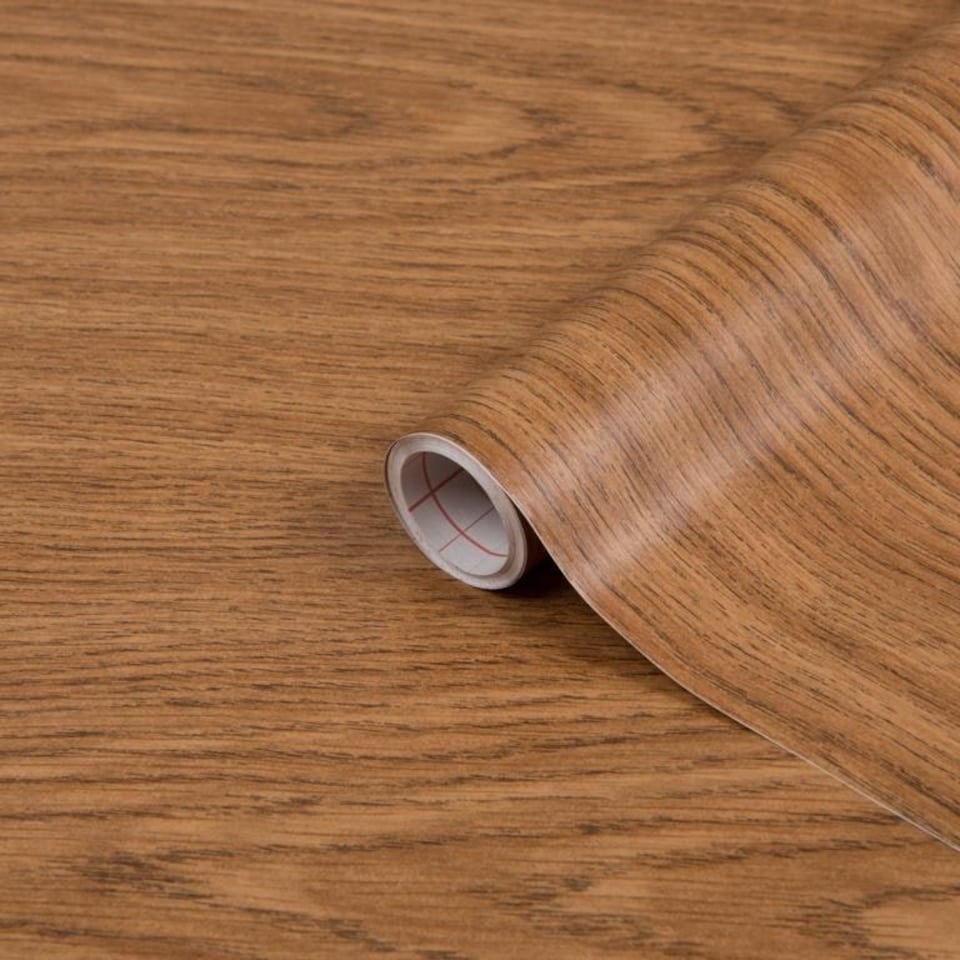 D-C-Fix Sticky Back Plastic - Oak - 2m x 67.5cm
