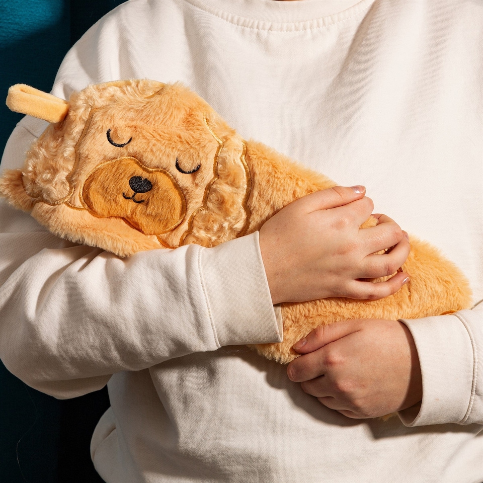 image 1 of Sass & Belle Cockapoo Design Hot Water Bottle