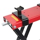 image 5 of Oypla Heavy Duty 500kg Motorcycle Motor Bike Stand Scissor Lift Jack Workshop Red