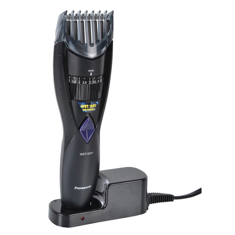 image 1 of Panasonic ER-GB37 Wet & Dry Electric Beard Trimmer for Men