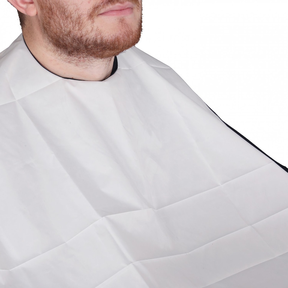 image 1 of Waterproof Professional Shaving Grooming Hair Beard Apron Bib