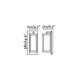 image 3 of Kerala LED Outdoor Wall Lantern Dark Grey IP54