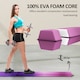 image 5 of SPORTNOW 7.7FT Folding Gymnastics Balance Beam with Anti-Slip Base, Purple