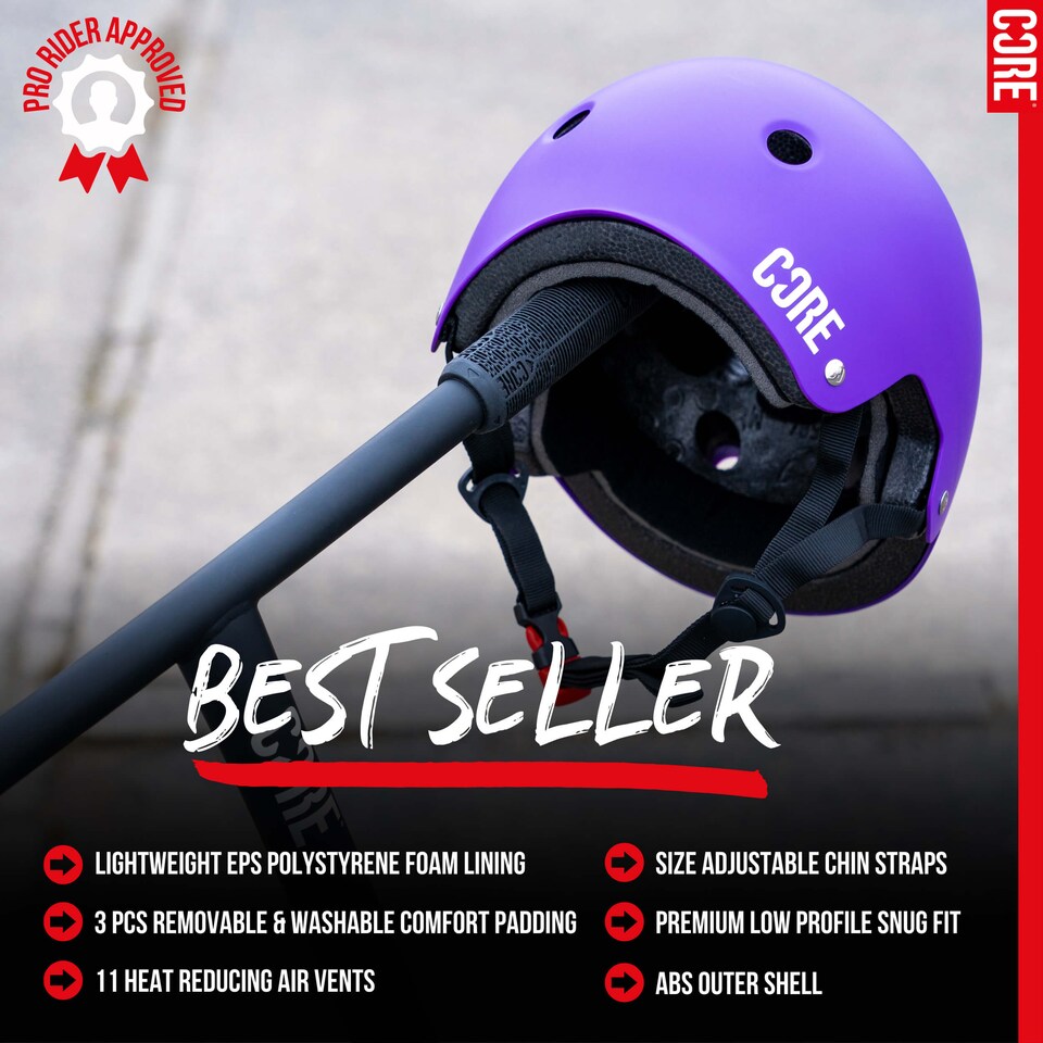 image 1 of CORE Action Sports Helmet