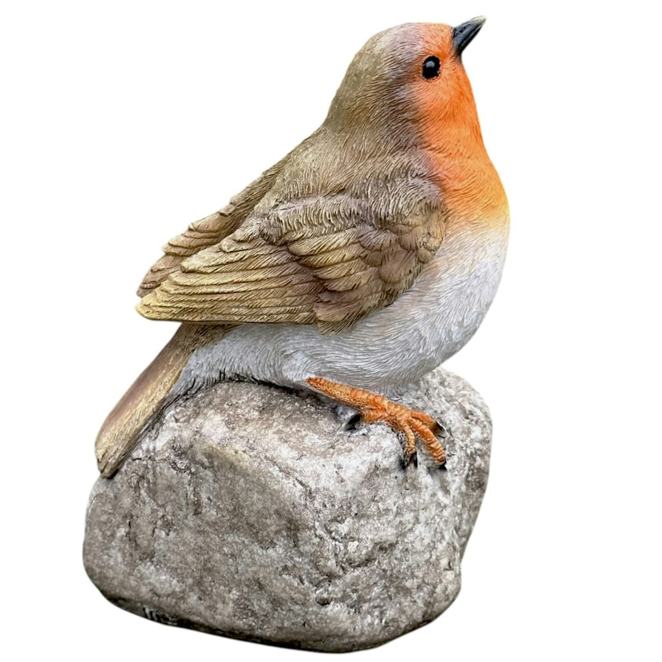 image 1 of Remembrance Robin with 'When I Appear Your Loved Ones Are Near' Sign Memorial Ornament