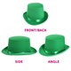 image 4 of Irish Shamrock Dress with Tights & Hat Fascinator Green | M