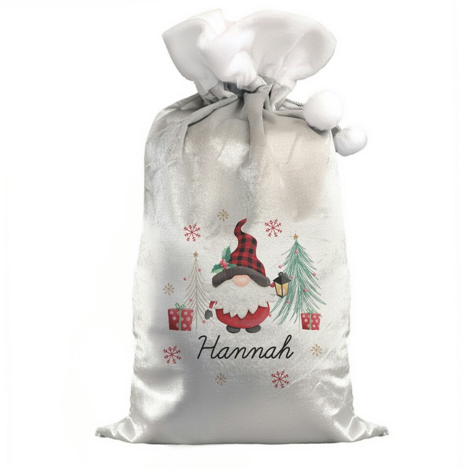 image 1 of Personalised Gonk Christmas Sack