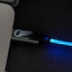 image 2 of Lazerbuilt Batman Light-Up Lightning Cable with Flowing LED Effect