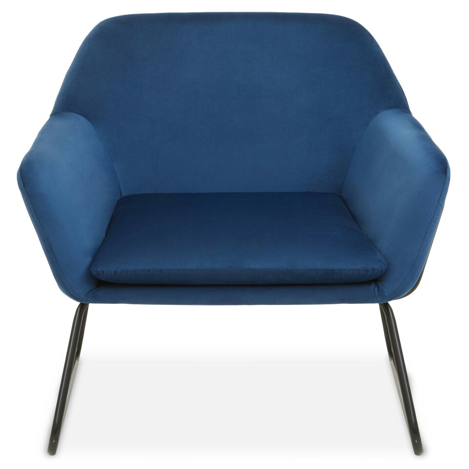 image 1 of Interiors by Premier Midnight Velvet Black Base Armchair, Easy Care Velvet Chairs, Indoor Dining with Velvet Dining Chair