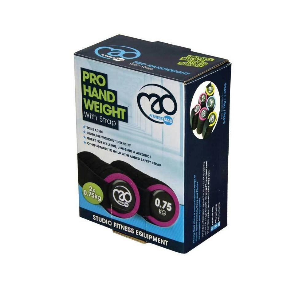 image 1 of Fitness Mad Pro Dumbell Set - Purple - 0.75kg