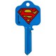 image 2 of DC Comics Superman Door Key - Blue/Red - One Size