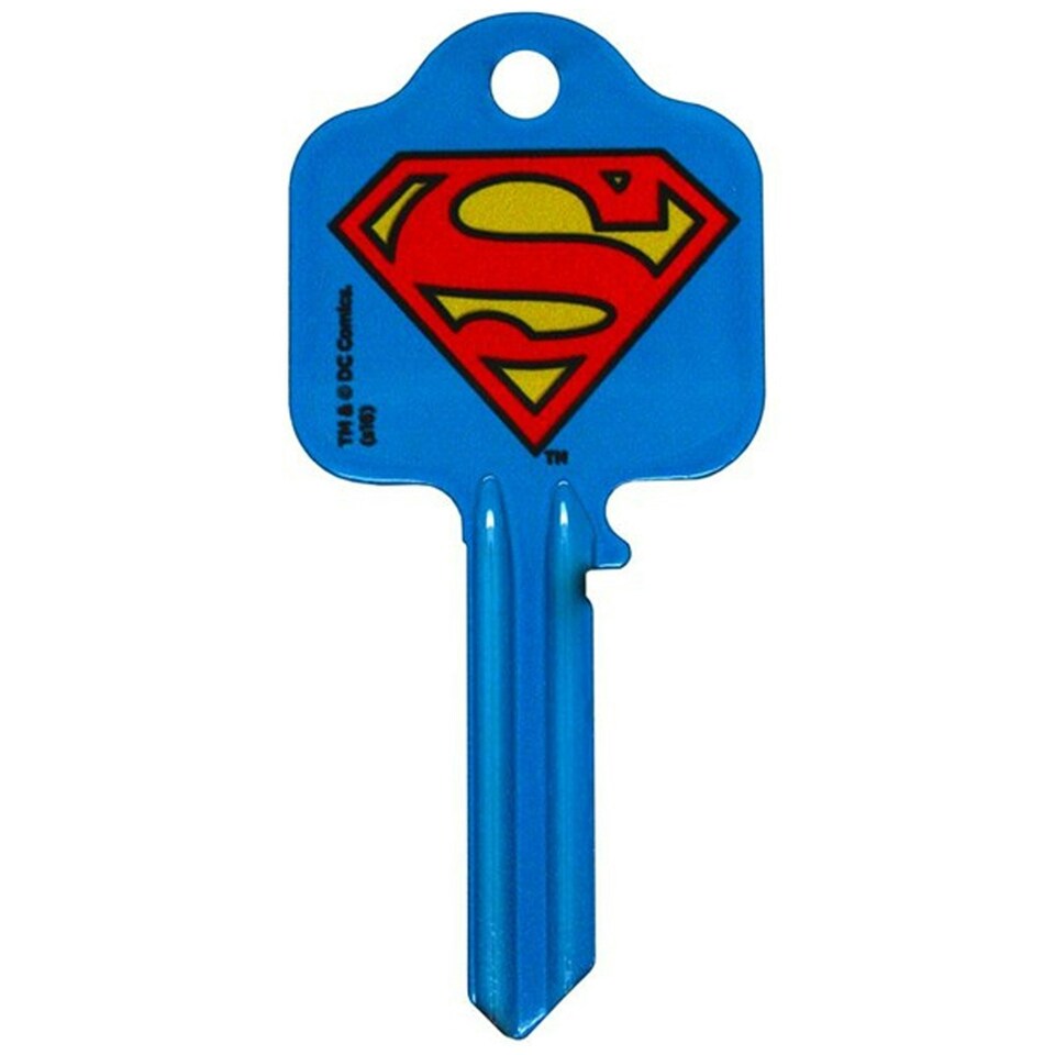 image 1 of DC Comics Superman Door Key - Blue/Red - One Size