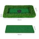 image 2 of Centra 60x30cm Floating Golf Green Mat Set Artificial Turf for Pool Outdoor Putting