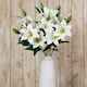 image 2 of Hill Interiors Madonna Lily Artificial Flower Spray - White - One Size