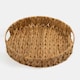 image 1 of OHS Seagrass Home Living Decor Accessory Storage Organiser Display Serving Tray Brown