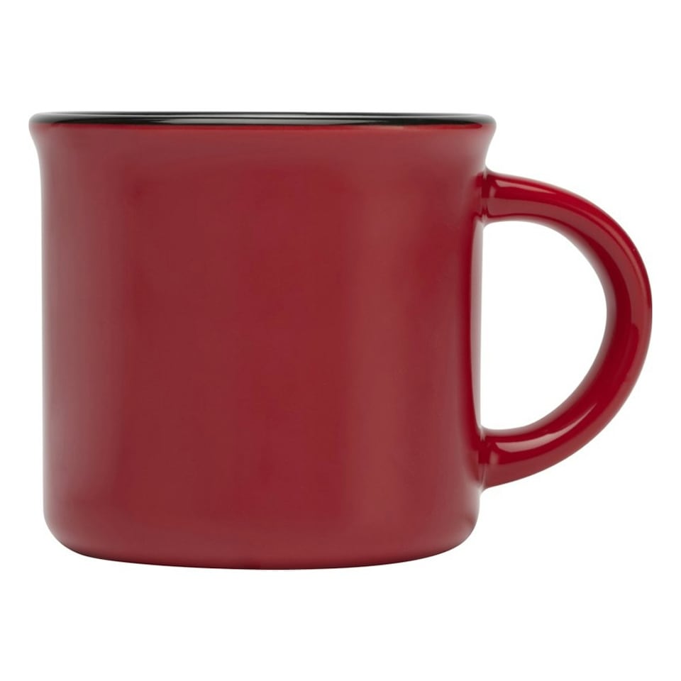 image 1 of Bari Ceramic 240ml Mug - Red - One Size