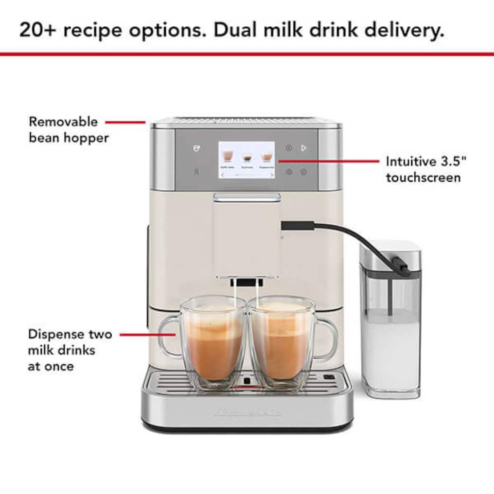 image 1 of KitchenAid KF7 Fully Automatic Espresso Machine Porcelain