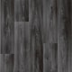 image 2 of Black Wood Effect Anti-Slip Vinyl Flooring For Kitchen, Bathroom, Dining Room, 2.5mm Thick