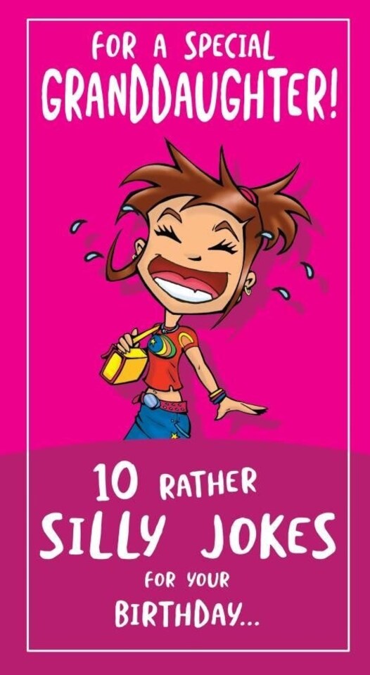 Emotional Rescue Humour Funny Granddaughter Birthday Card - For a Special Granddaughter! 10 rather silly jokes for your birthday.