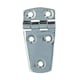 image 3 of Polished Door Hinge 10 Pack Stainless Steel 76mm x 38mm 316 Marine Cabin Hatch Silver