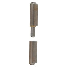 Lift Off Bullet Hinge Weld On Brass Bush 16x120mm Heavy Duty Industrial Quality Silver