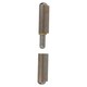 image 1 of Lift Off Bullet Hinge Weld On Brass Bush 16x120mm Heavy Duty Industrial Quality Silver
