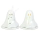 image 1 of Something Different Ceramic Ghost Tealight And Incense Cone Holder - White - One Size