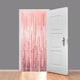 image 1 of Rose Gold Foil Door Curtain Backdrop 92cm x 244cm