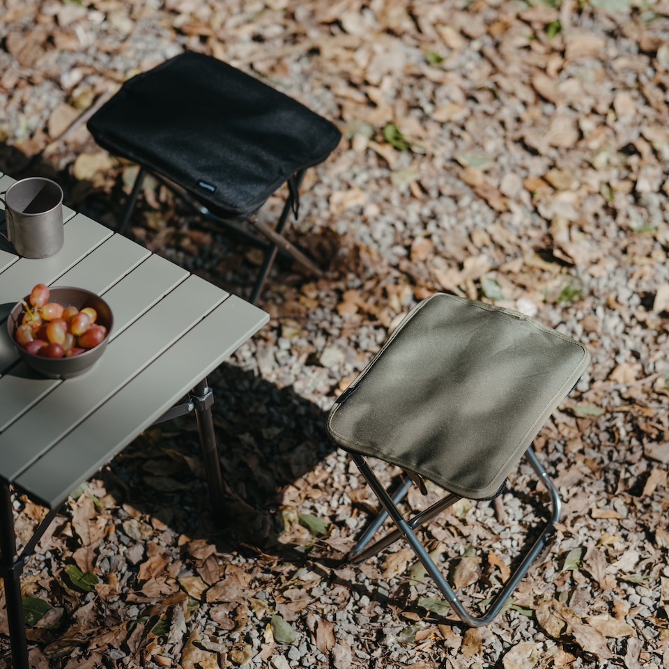 image 1 of Ultralight Outside Folding Stool | Orange | Orange