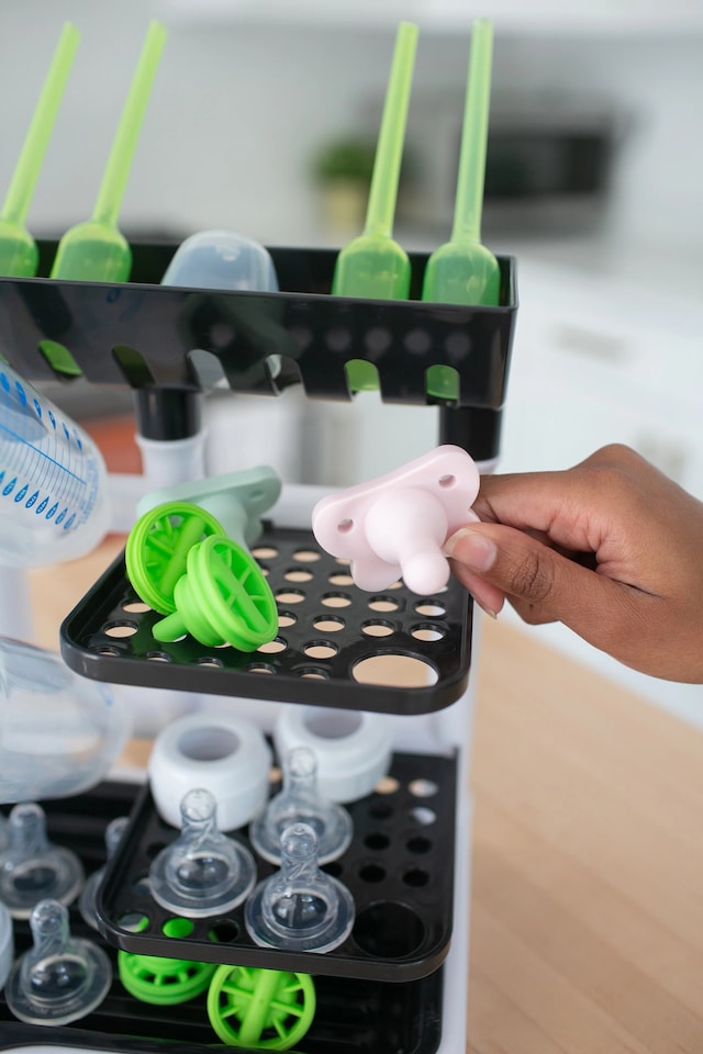 image 1 of Dr Brown's Baby Bottle Drying Tower