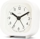 image 1 of Acctim Robyn Mini Bedside Alarm Clock | White | White