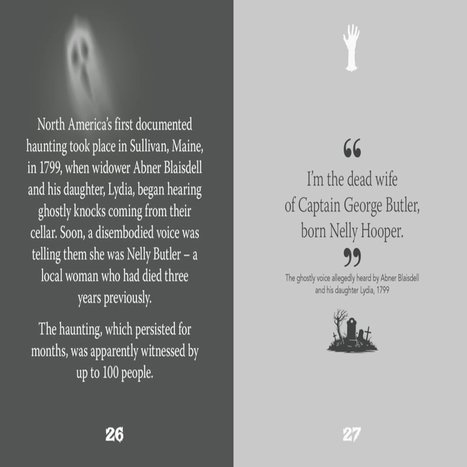 image 1 of The Little Book of Ghosts and Hauntings