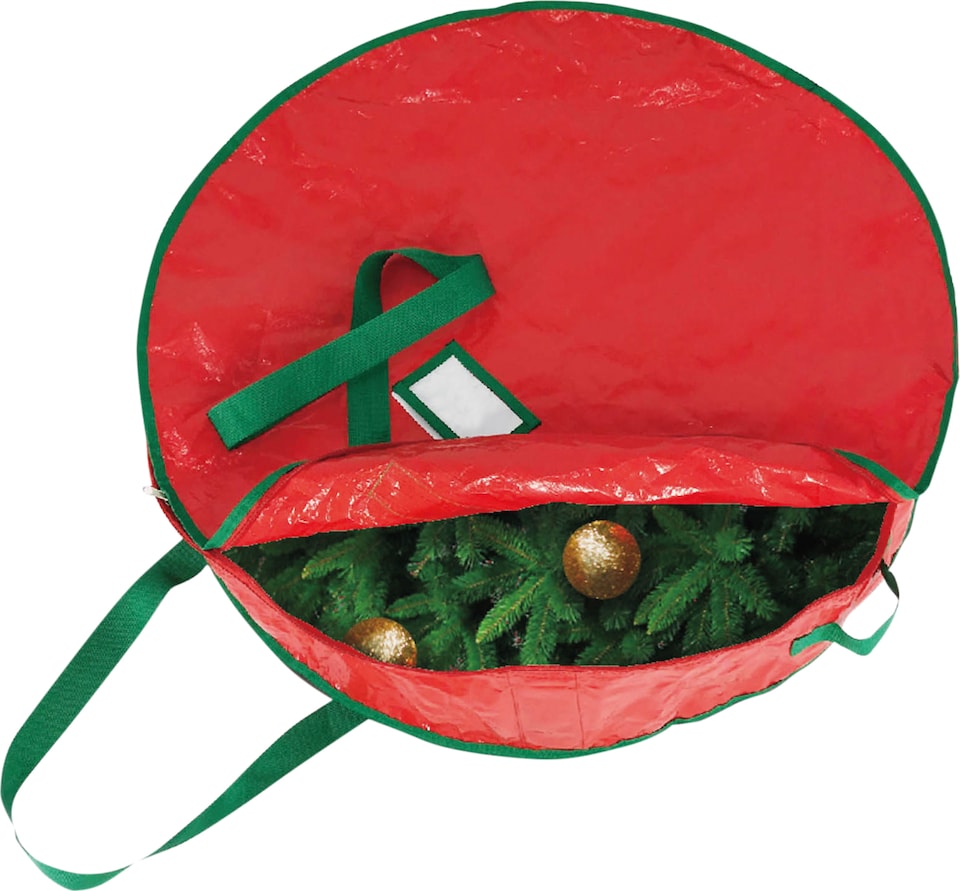 image 1 of Seasonal Wreath Storage Bag