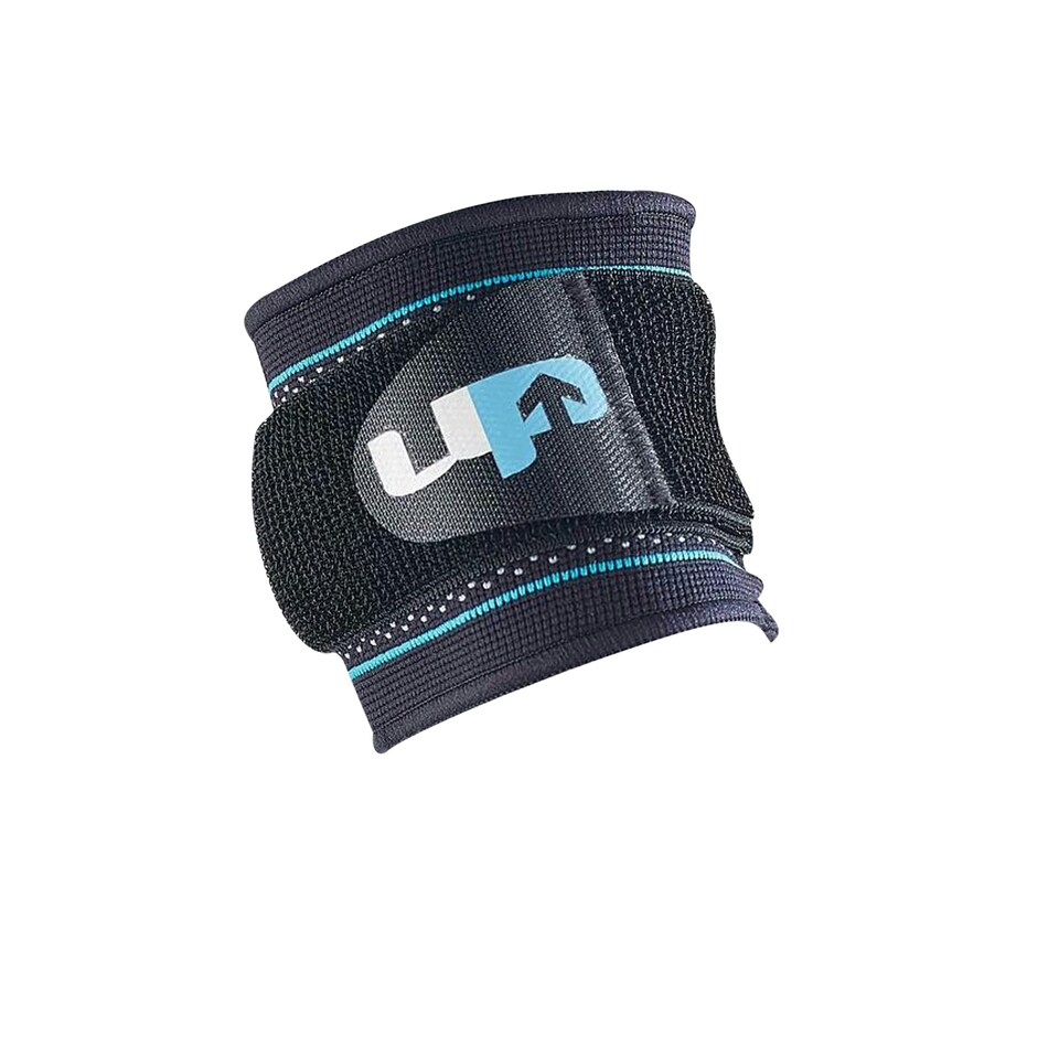 image 1 of Ultimate Performance Advanced Ultimate Compression Tennis Elbow Support - Black/Blue - S Black | S