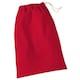 image 1 of Westford Mill Cotton Stuff Bag - Classic Red - XXS Red | XXS
