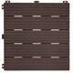 image 1 of Cosmo Garden Patio Cosmopolitan Decking Tiles - Brown | Brown | Pack of 1