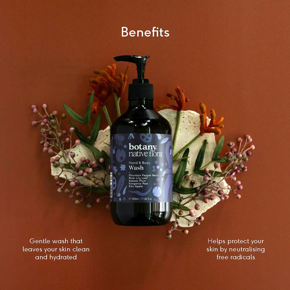 image 1 of Botany Native Flora Hand and Body Wash 500ml