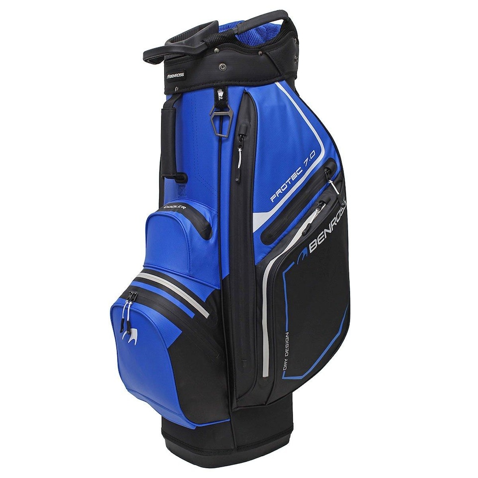 image 1 of Benross ProTec 7.0 Waterproof Golf Cart Bag - Blue/Black