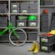 image 8 of SmartStore Plastic All Purpose Storage Grey Box, 14L, 32L or 47L | Black | 14l