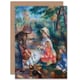image 1 of Renoir The Apple Seller Painting Fine Art Art Card