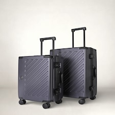 Zipperless Suitcase Set, PC Hard Shell, Small & Medium, TSA Lock