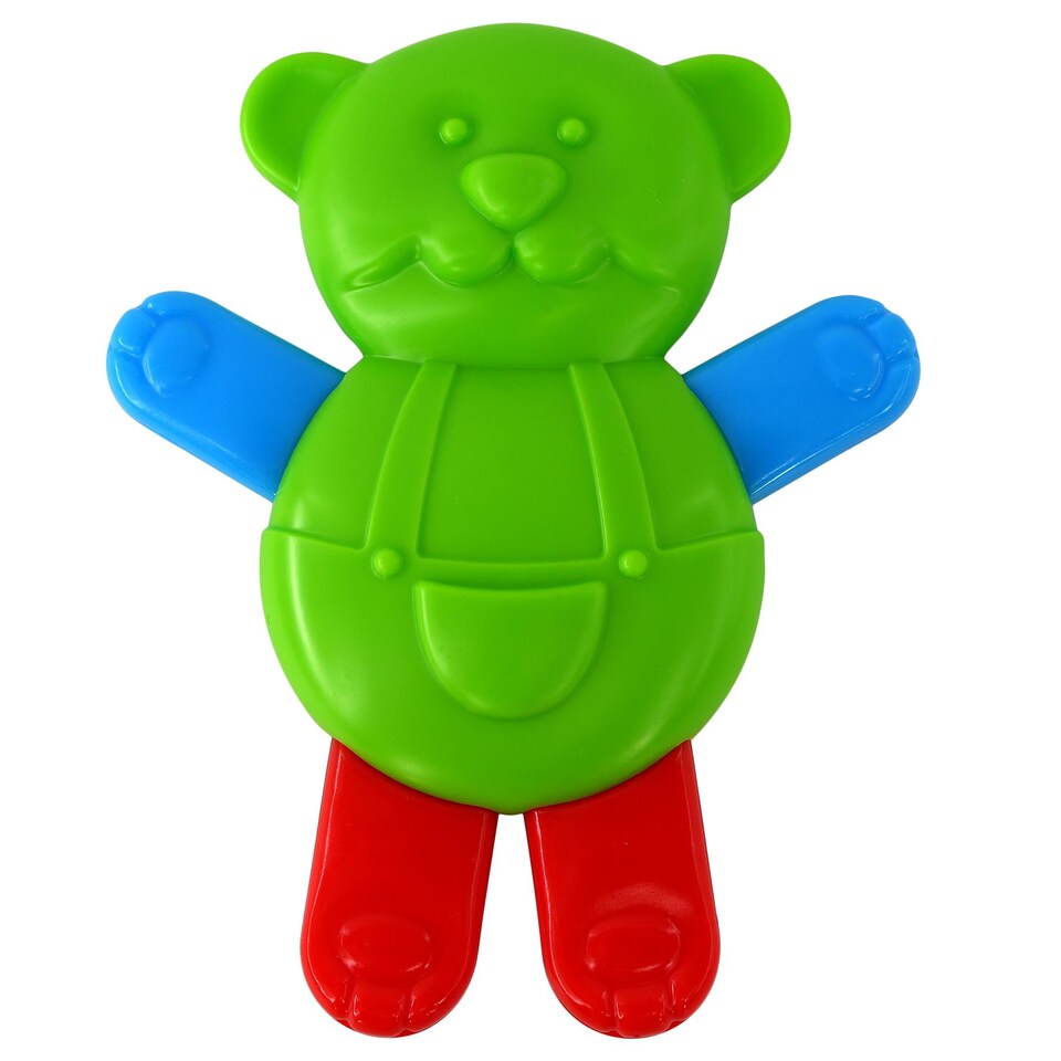 image 1 of The Magic Toy Shop Baby Rattles and Teethers 6 Piece Newborn Sensory Toys