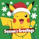 image 2 of Pokemon Multipack of 12 Christmas Cards