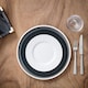 image 2 of Villeroy & Boch Manufacture Rock Blanc 22cm Salad Plate