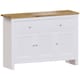 image 10 of Vida Designs Arlington 2 Drawer 3 Door Sideboard Shaker Buffet Cabinet Storage, White & Oak | White | White & Oak | 1