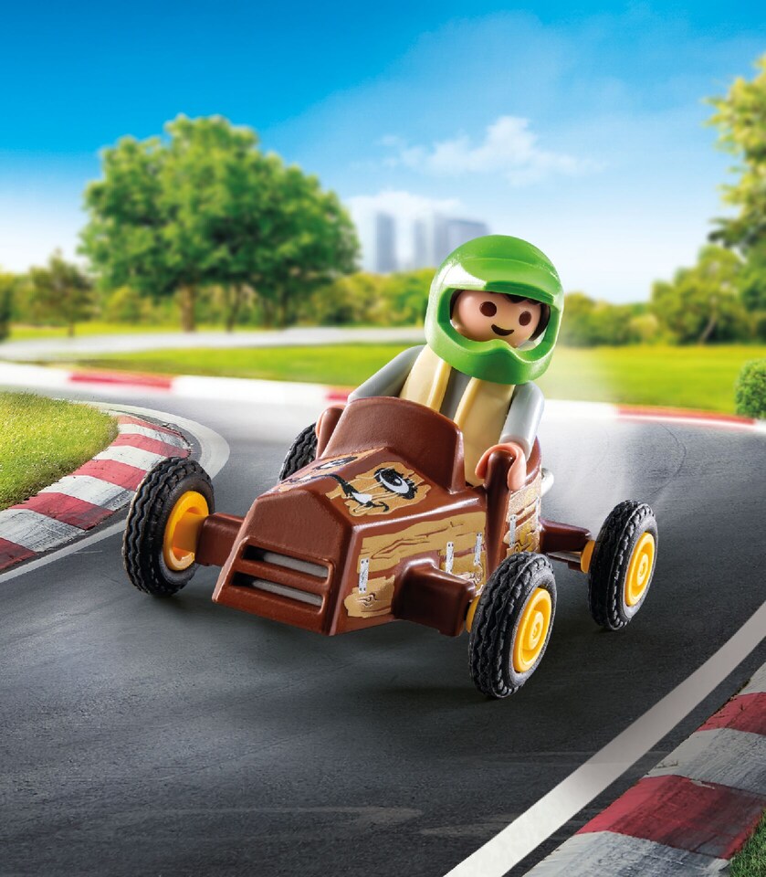 image 1 of Child with Go-Kart