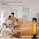 image 7 of HOMCOM 1000W/2000W Tower Heater w/ 42° Oscillation Remote Control Timer